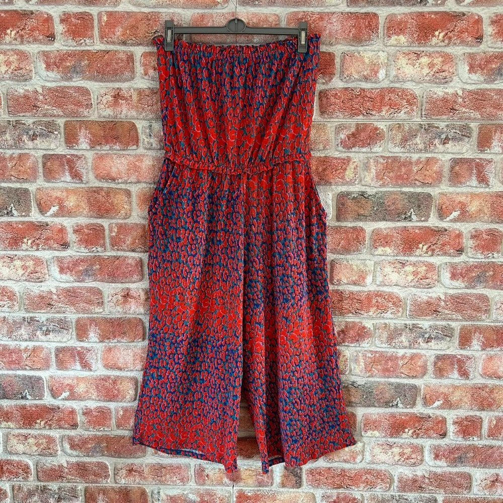 Next Womens Purple and Red Playsuit-romper